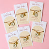 Personalised Daisy Rakhi Bracelet | Initial Charm Keepsake Rakhi
