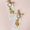 Personalised Bird Charm Keychain