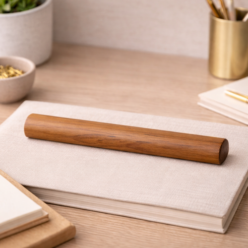 Handcrafted Teak Wood Ruler