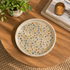 Wildflower Stoneware Accent Tray
