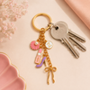 Personalised Fashion Charm Keychain