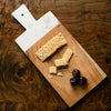 Rectangular Marble & Wood Serving Board