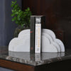 Cloud Marble Bookends