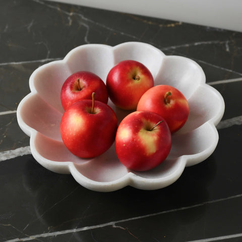 Bloom Marble Urli Bowl - 9 inches