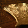Gingko Leaf Brass Platter - Set of 2