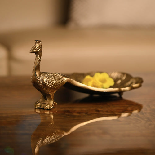 Mayura Brass Tray