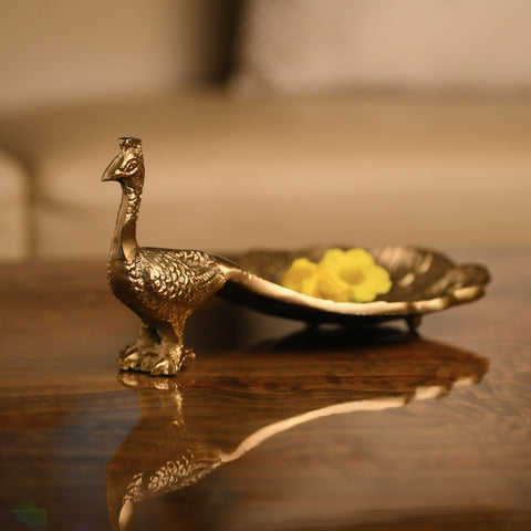 Mayura Brass Tray