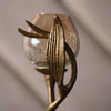 Luxe Leaf Gold Candle Holder