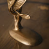 Luxe Leaf Gold Candle Holder
