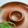 Wood Chip & Dip Serving Platter