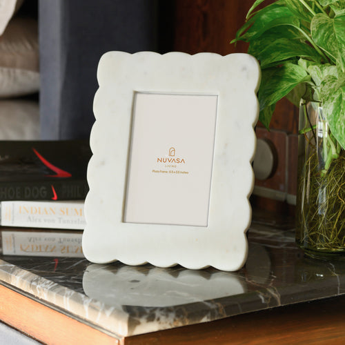 Cloud Marble Photo Frame