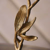 Luxe Leaf Gold Candle Holder