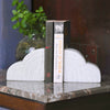 Rainbow Marble Bookend
