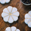 Flora Brass Coaster - Set of 2