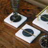 Green Marble Coaster - Set of 2
