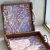 Lavender Fields Wooden Tray - Set of 2