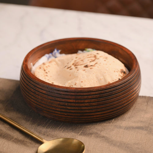 Handcrafted Wooden Roti Box
