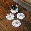 Flora Brass Coaster - Set of 2