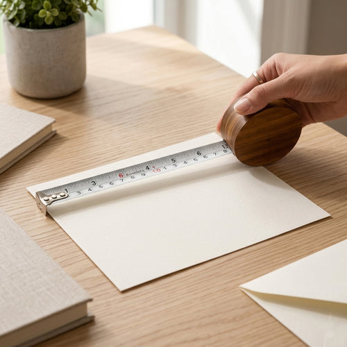 Handcrafted Teak Wood Measuring Tape
