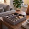 Elan Leather Organiser Tray